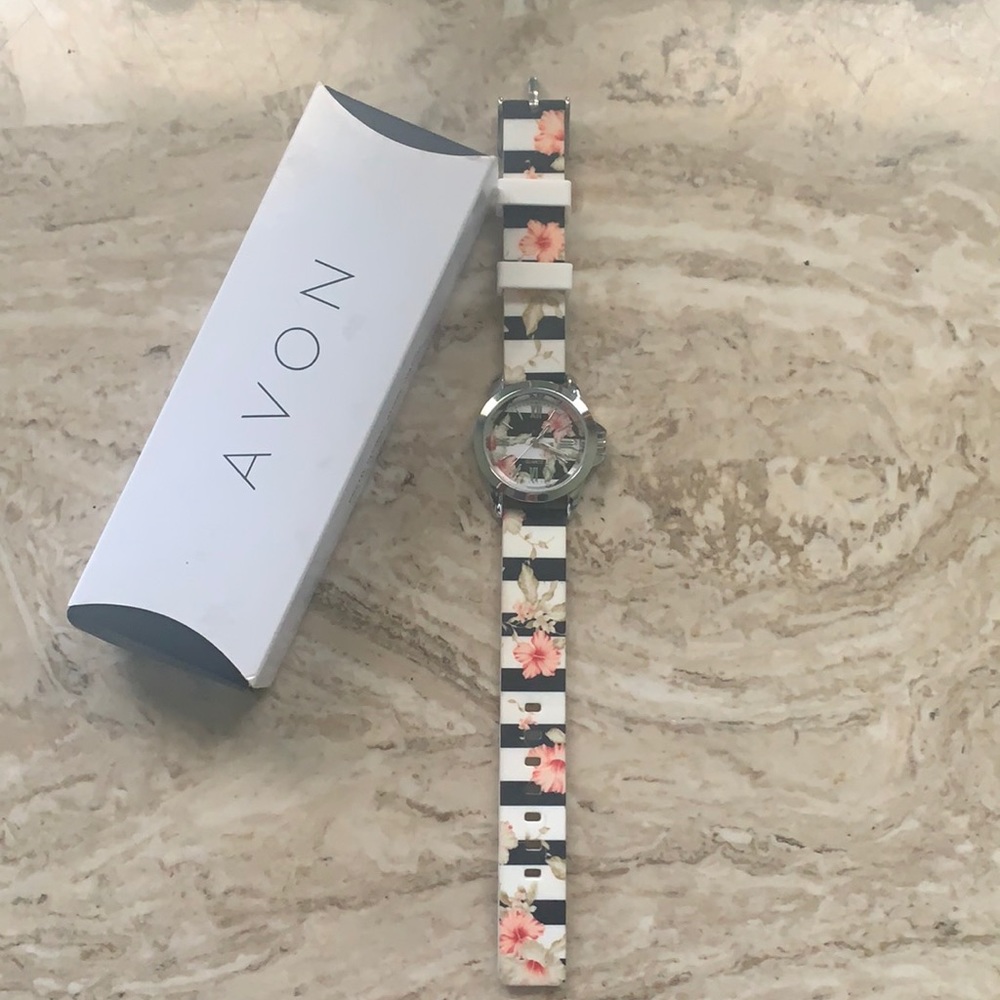 Floral Avon Watch